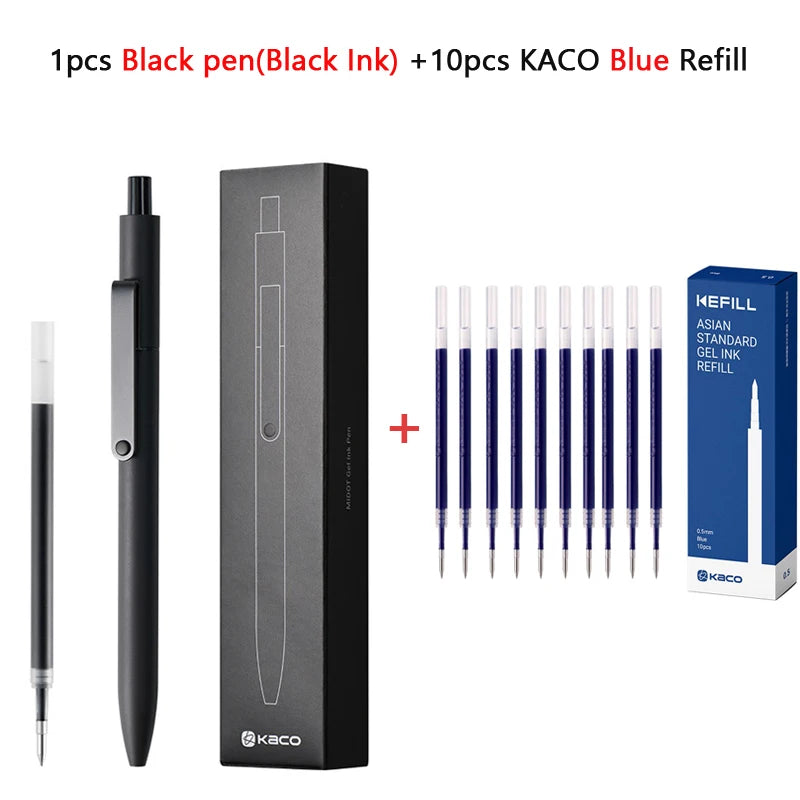 CowLost | product_id-kaco-midot-0-5mm-black-gel-ink-pen-quick-dry-metal-clip-premium-design |33