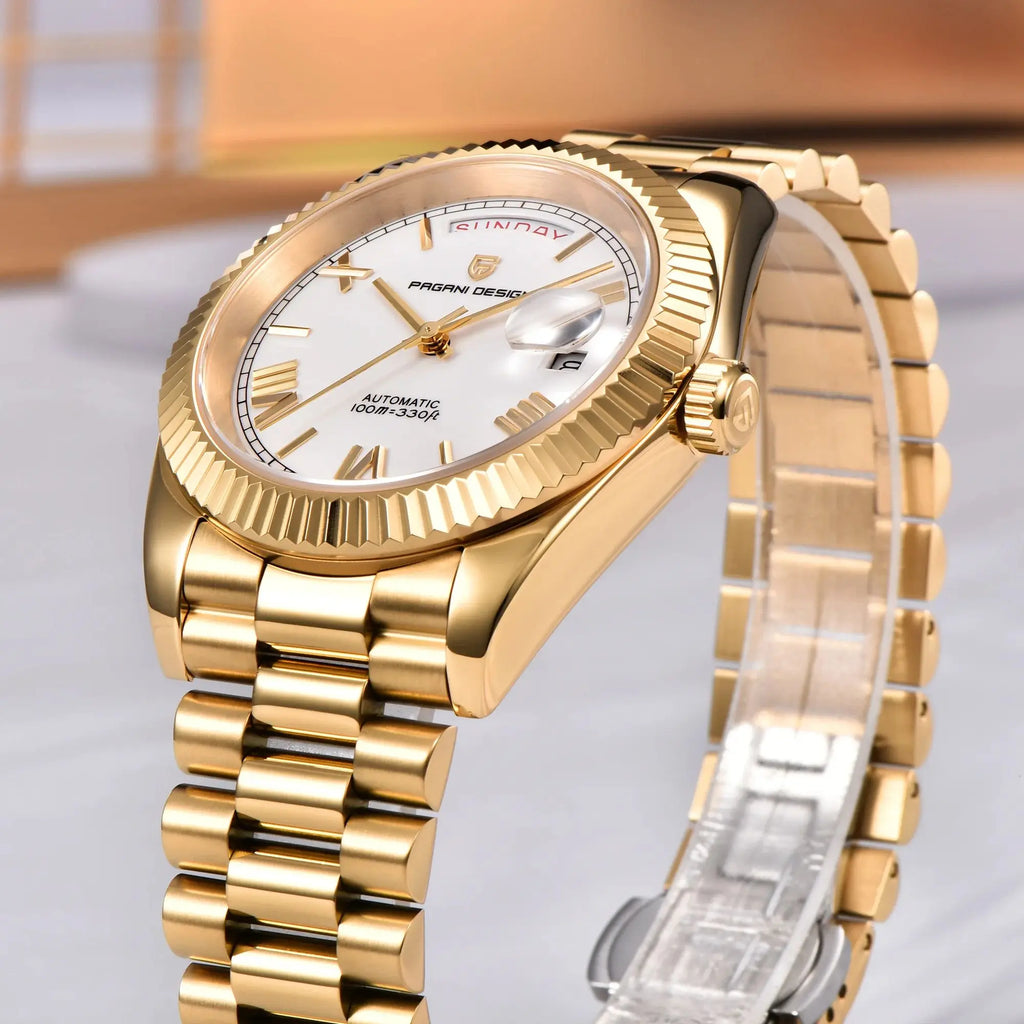 CowLost | pagani-design-mens-watches-dd40-gold-white-luxury-automatic-watch |4