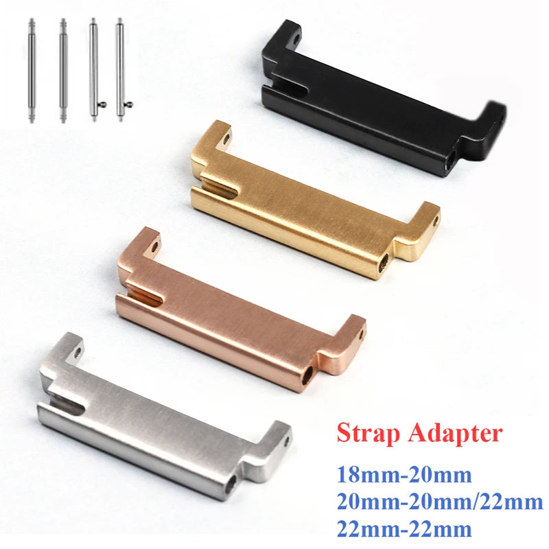 CowLost | product_id-2pcs-stainless-steel-quick-release-watch-strap-adapters-18mm-22mm |1