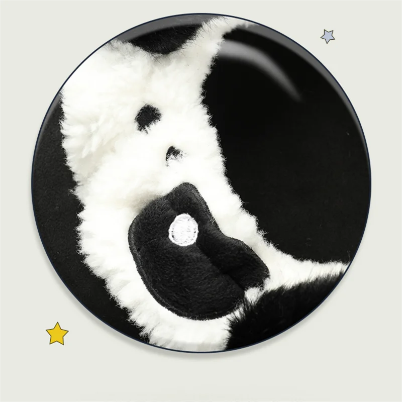 CowLost | plush-cartoon-car-steering-wheel-cover |9