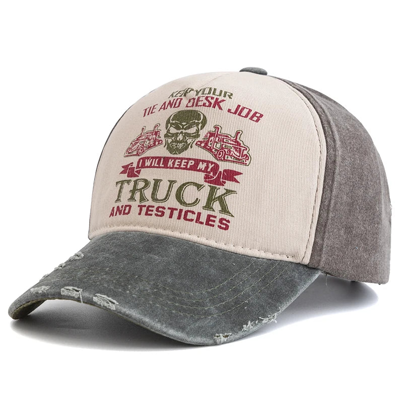 CowLost | unisex-washed-cotton-cap-skull-print-distressed-baseball-cap |11