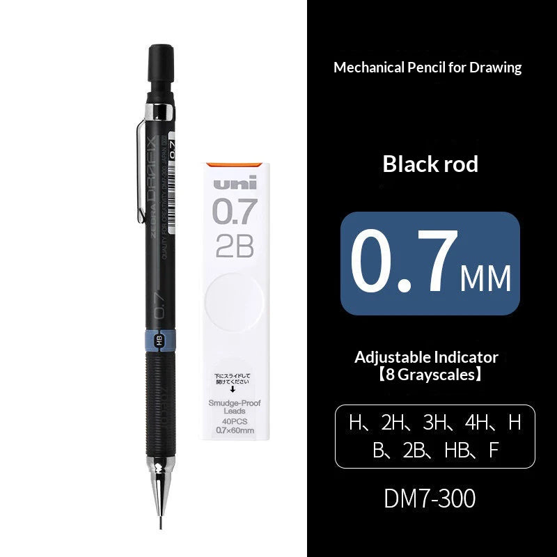 CowLost | product_id-zebra-dm5-300-mechanical-pencil-set-0-3-0-5-0-7-0-9mm-break-resistant-for-technical-drawing-and-school-use |31