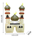 CowLost | 1-8m-6ft-ramadan-inflatables-castle-decoration-muslim-festival-outdoor-yard-garden-inflatable-toys |9