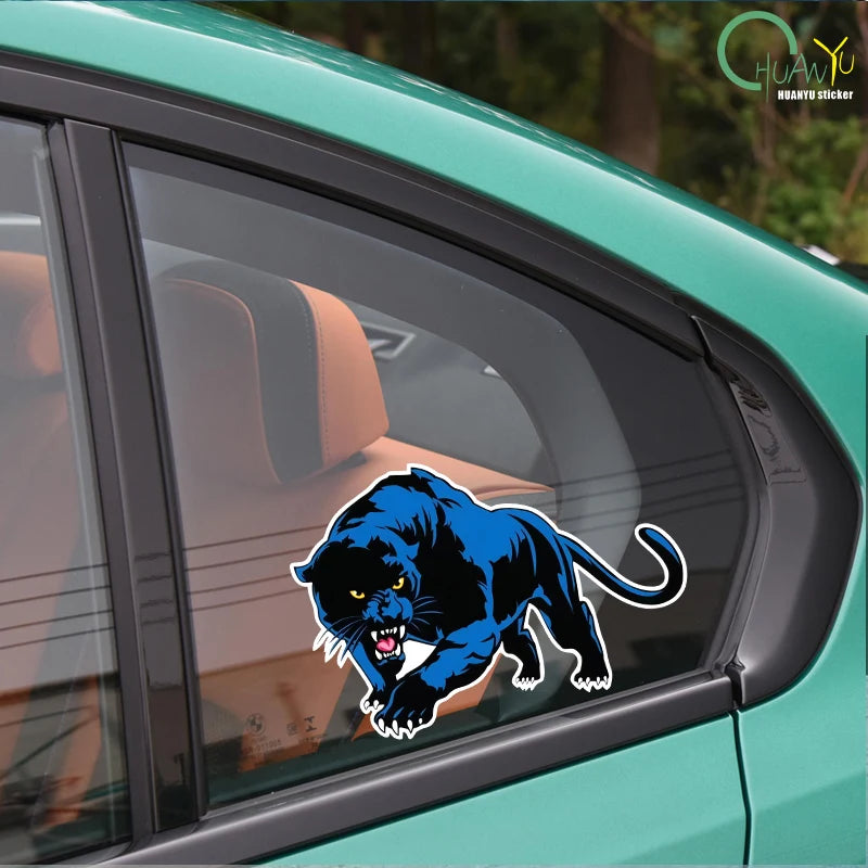 CowLost | cartoon-3d-car-sticker-animal-black-panther |6