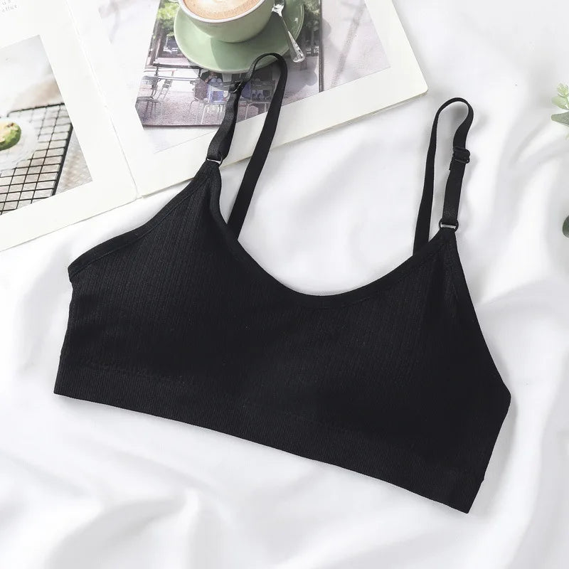 CowLost | product_id-women-seamless-ribbed-push-up-tube-top-bra-with-removable-pads-adjustable-straps |12