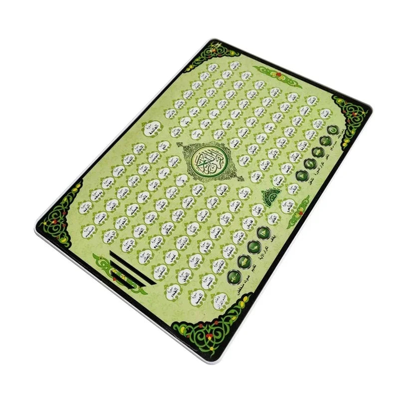 Portable Arabic Kids Educational Learning Pad, Interactive Preschool Multilingual Toy