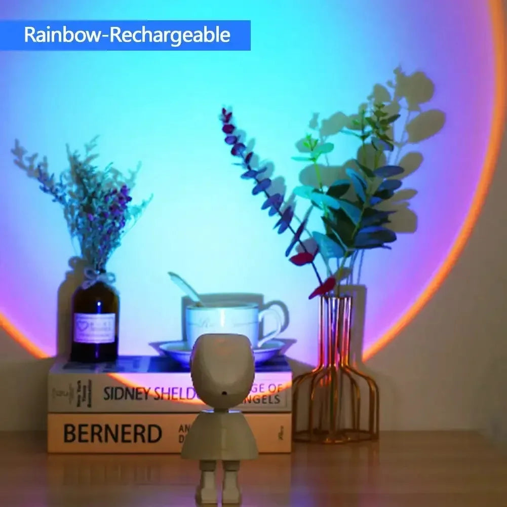CowLost | product_id-astronaut-robot-rainbow-sunset-rechargeable-projection-night-light |14