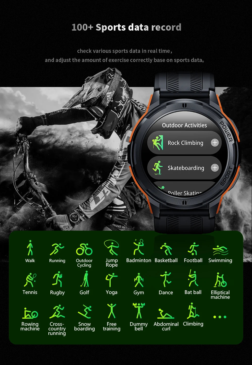 CowLost | oukitel-smartwatch-bt10-watch-1-43-amoled-display-410mah |13