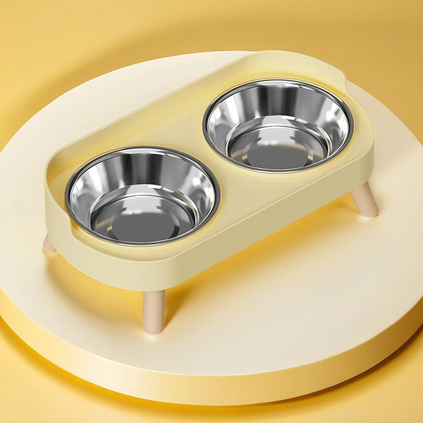 CowLost | product_id-dopamine-elevated-pet-feeder-with-dual-stainless-steel-bowls-and-neck-support |16