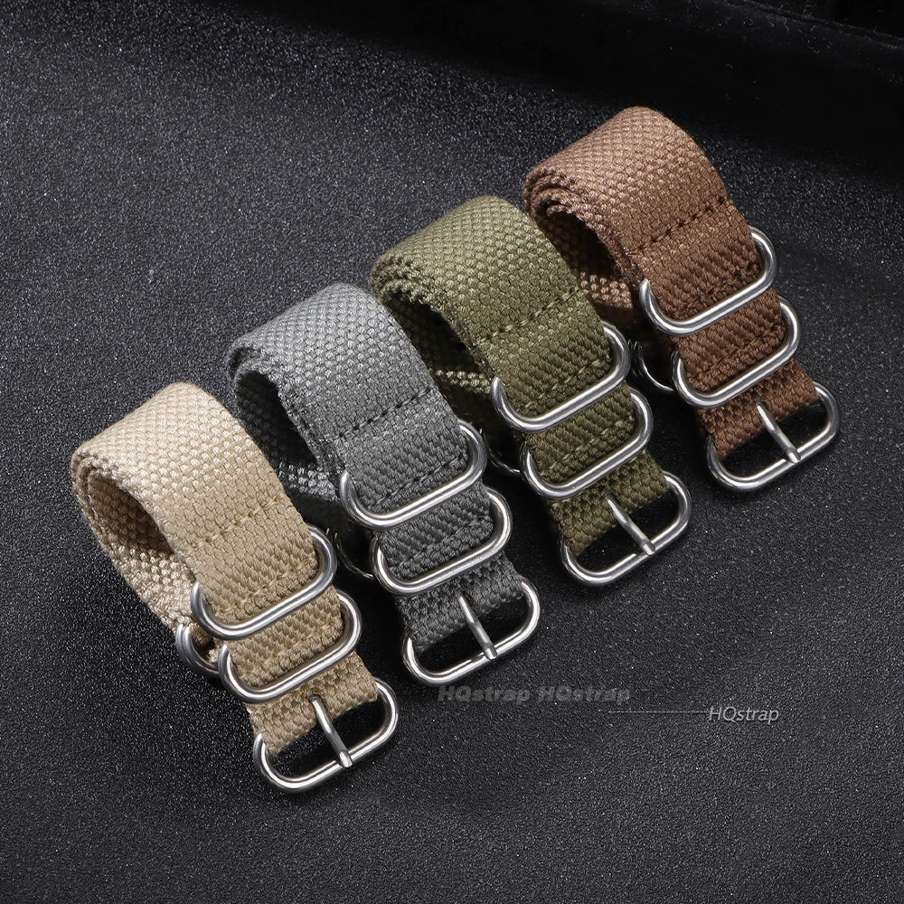 CowLost | product_id-premium-nylon-military-fabric-watch-strap-20mm-22mm-replacement-unisex-band |5