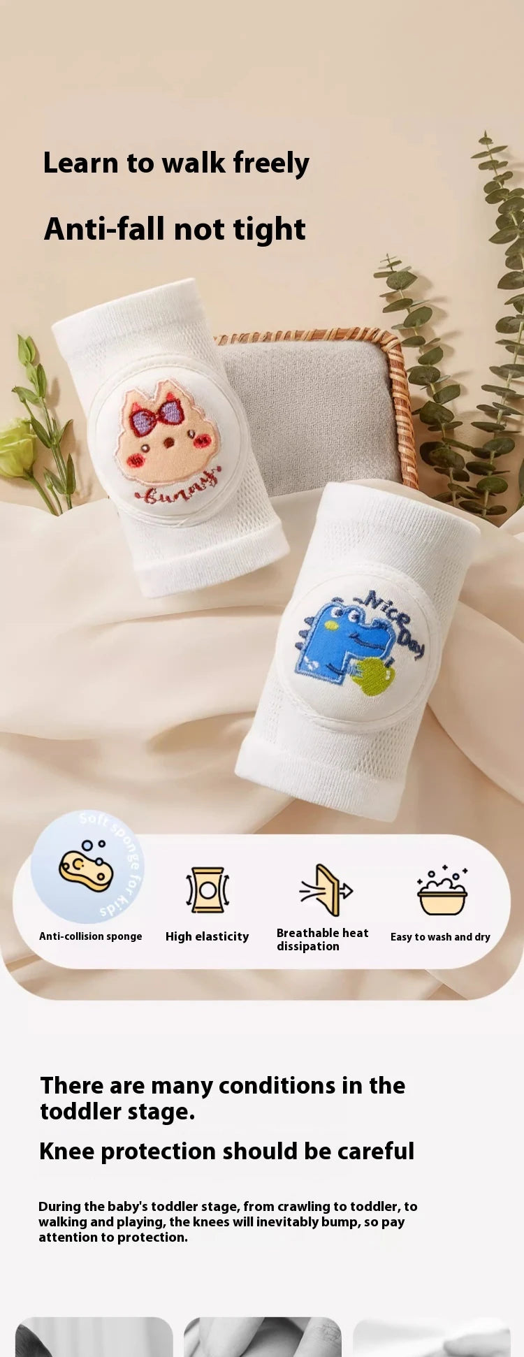 CowLost | kids-girl-boy-crawling-elbow-toddlers-baby-knee-pads |5