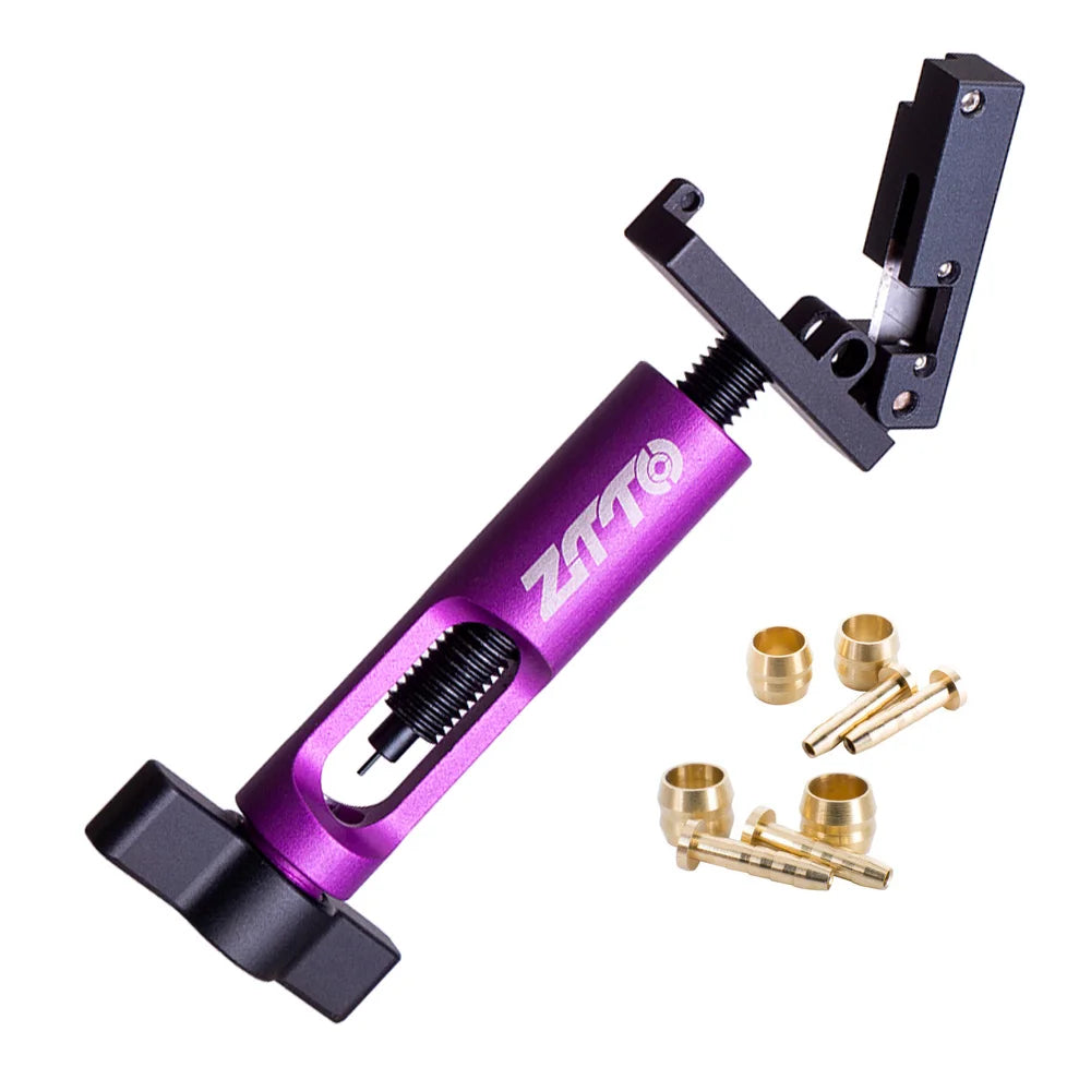 CowLost | ztto-bicycle-hydraulic-brake-olive-oil-needle-driver-tool-hose-cutter-cable-pliers-connector-inserter-bh59-bh90-install-press |16