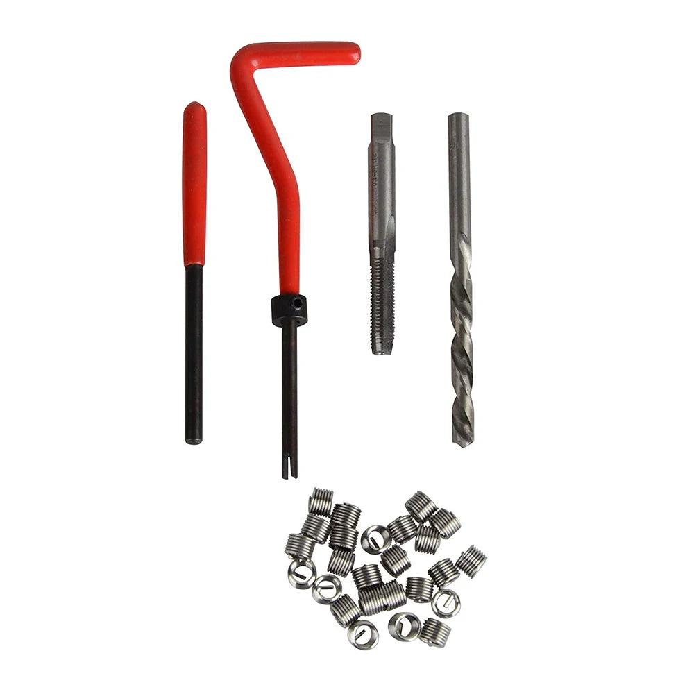 CowLost | product_id-15pcs-metric-helicoil-thread-repair-kit-m5-m14-m12x1-5-for-car-coil-tools |54