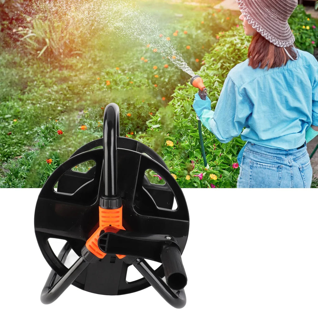 CowLost | diy-hose-reel-portable-water-pipe-storage-rack-single-arm-pipe-coiler-garden-supplies |13