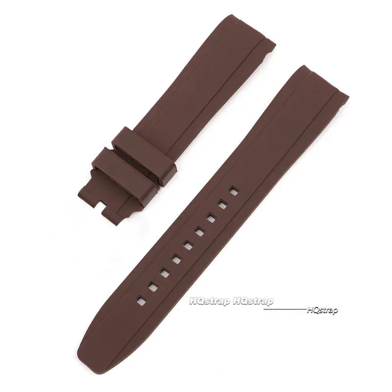 CowLost | product_id-curved-end-waterproof-silicone-rubber-watch-strap-for-citizen-swatch-rolex-20mm-22mm |19
