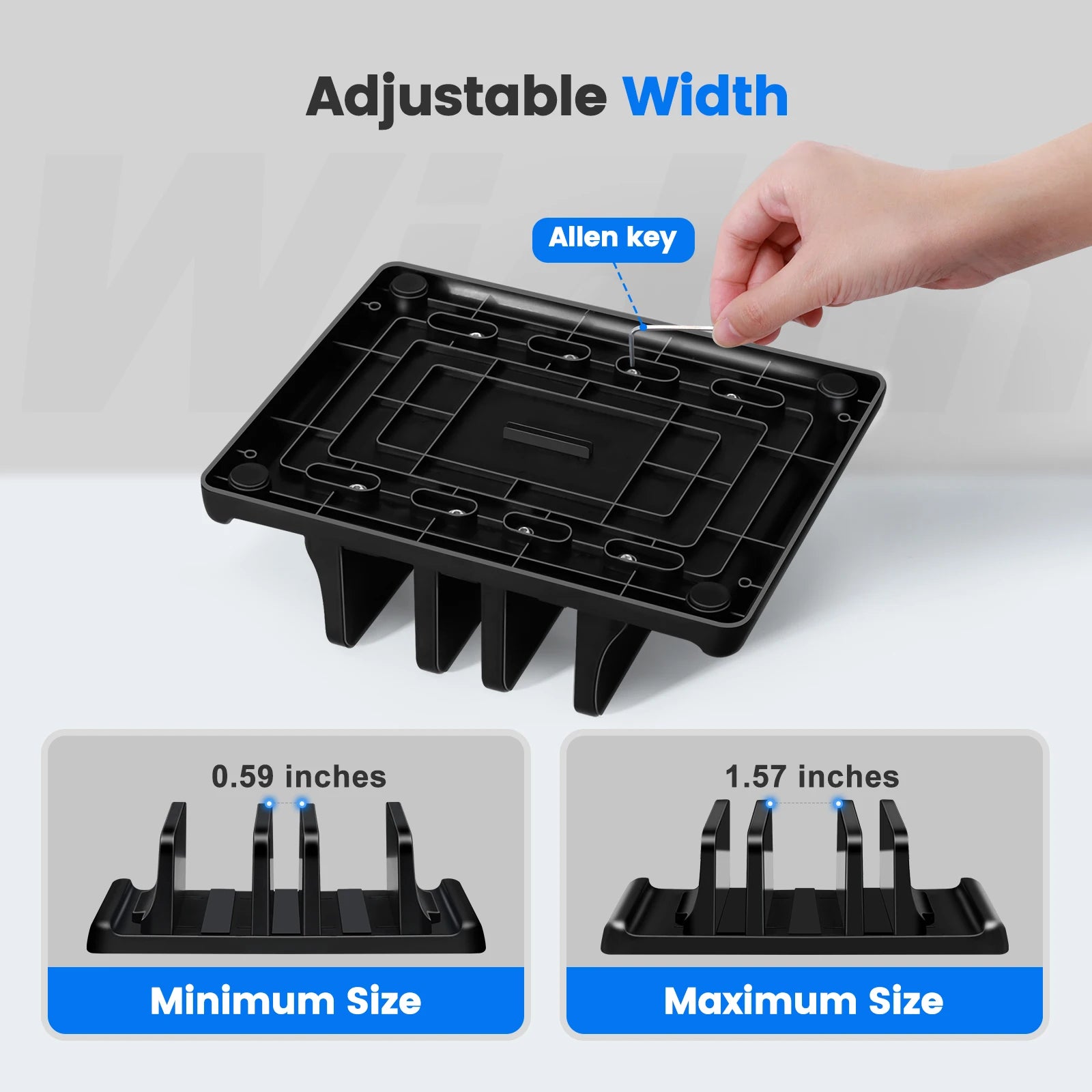 CowLost | vaydeer-plastic-vertical-laptop-stand-holder-adjustable |27