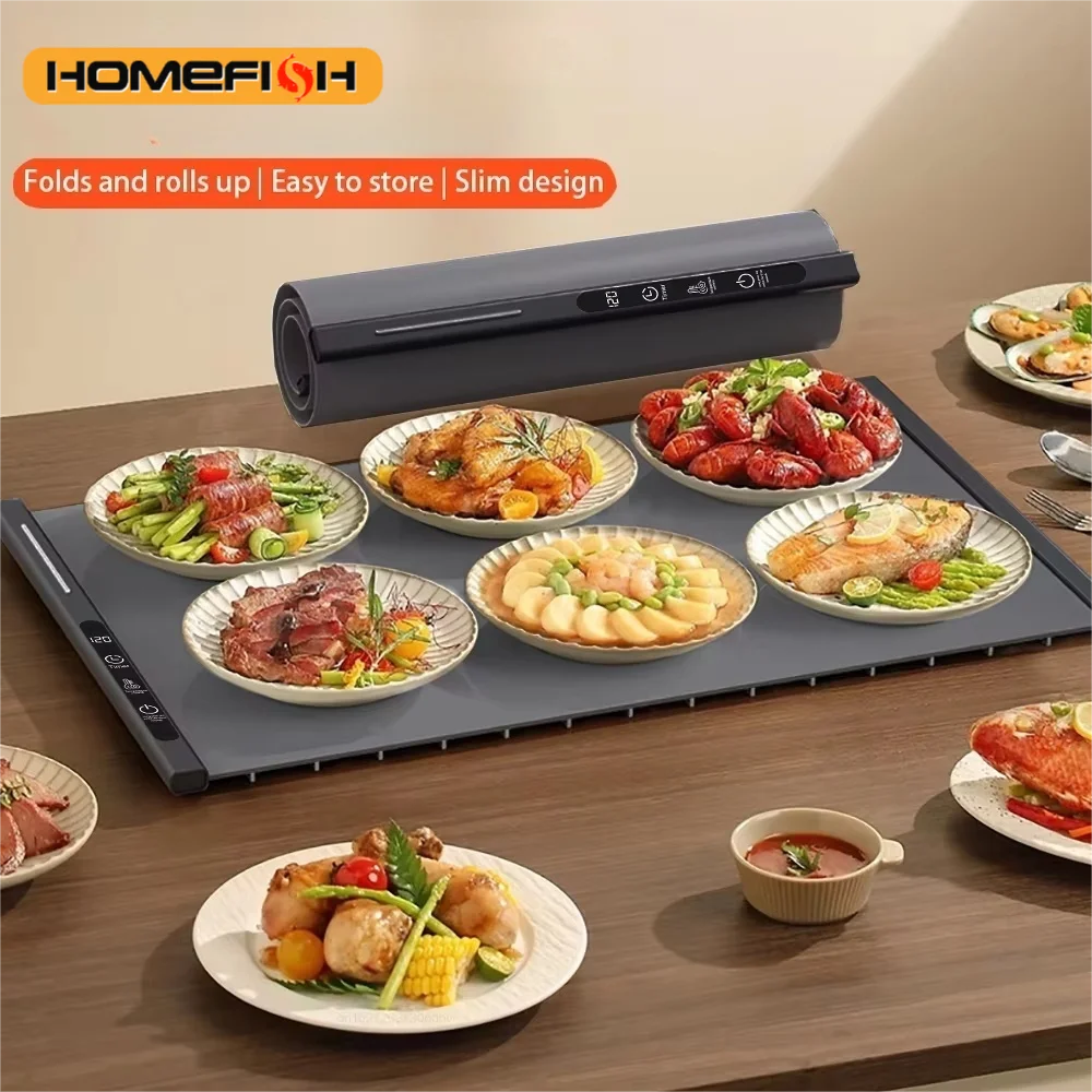 CowLost | product_id-homefish-portable-electric-food-warming-tray-with-3-temperature-settings-and-foldable-warm-mat |2