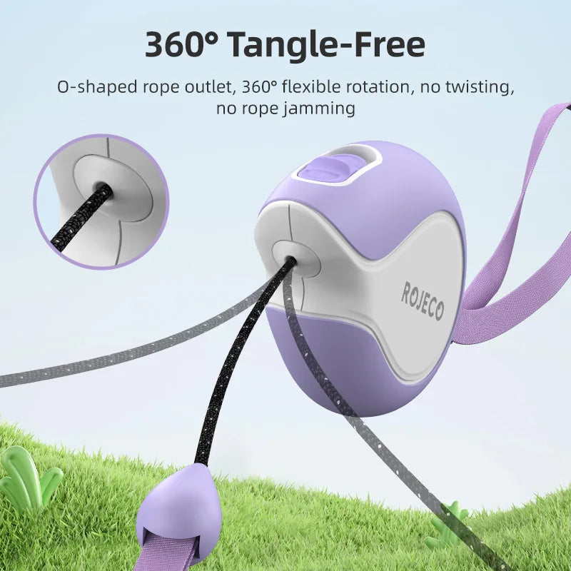 CowLost | dog-diapers-rojeco-3m-mini-automatic-retractable-dog-leash |5
