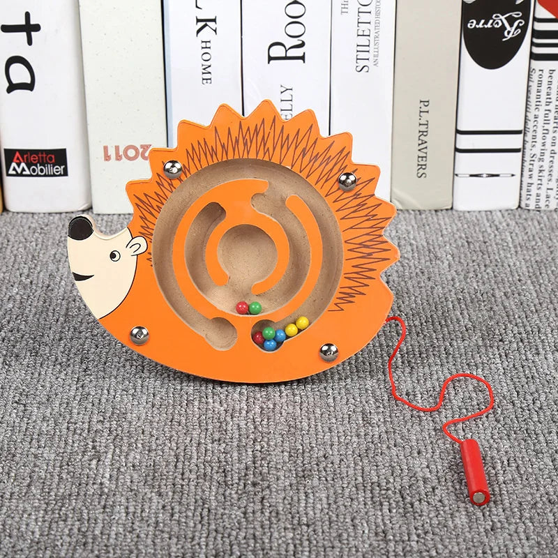 CowLost | fencing-barriers-childrens-wooden-magnetic-track-maze-balance-board-toy |22