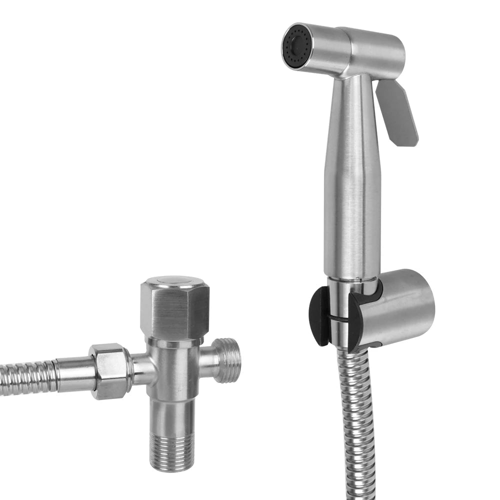 CowLost | shower-head-hand-bidet-faucet-bidet-sprayer-set-for-toilet-for-bathroom-hand-sprayer-self-cleaning-stainless-steel-handheld |15