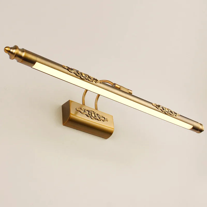 CowLost | product_id-golden-8w-500mm-bronze-led-bathroom-wall-light-european-mirror-lamp |4