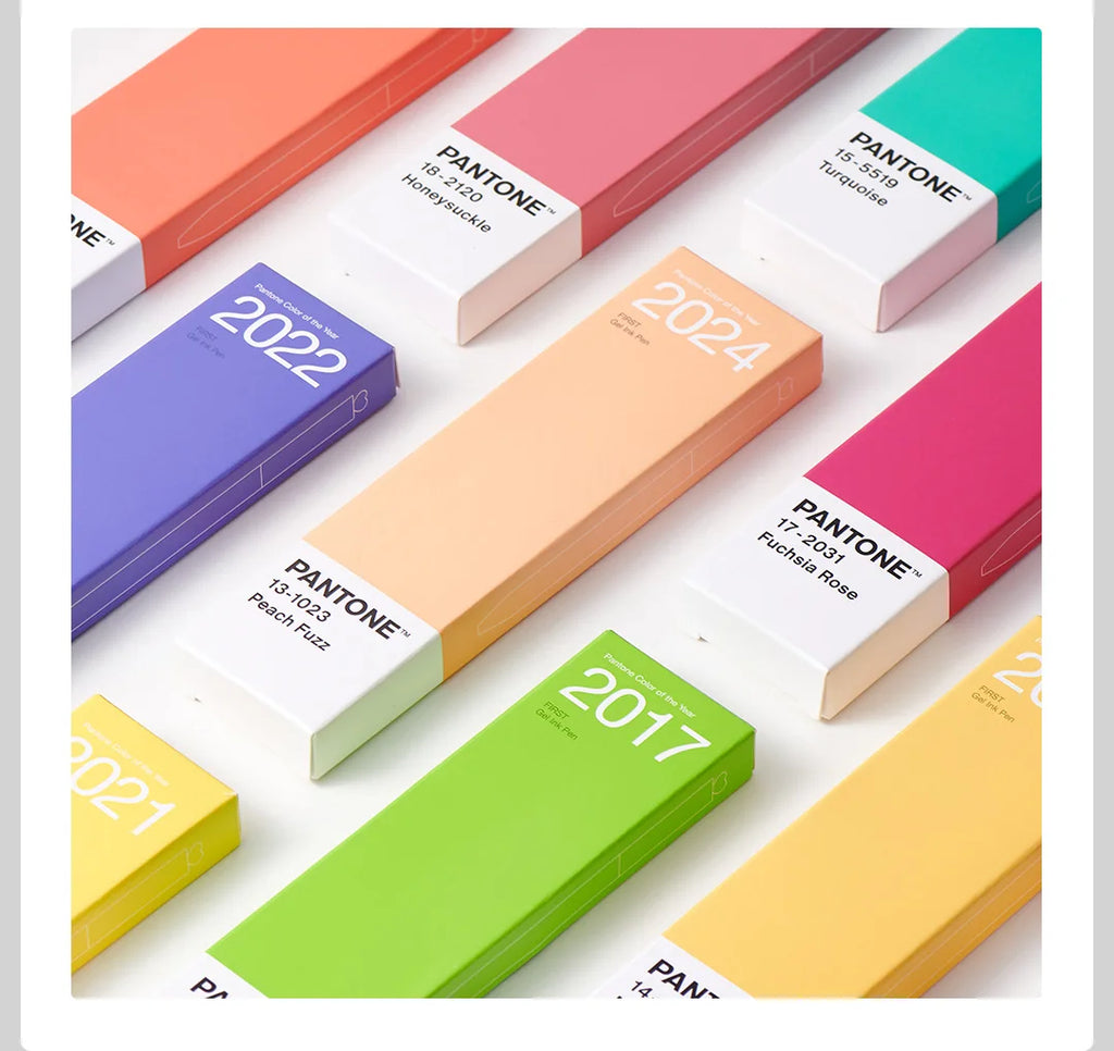 CowLost | product_id-2pcs-kaco-x-pantone-first-kwaii-love-gel-pen-set-for-students-office |9