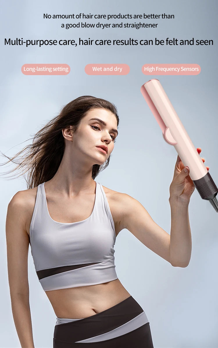 CowLost | 2-in-1-professional-hair-straightener-hair-dryer-heat-up-hair-flat-iron-negative-ion-iron-long-lasting-styling-tool-1 |16