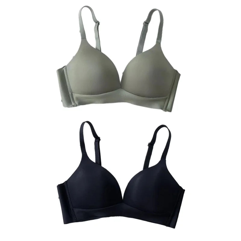 CowLost | product_id-fallsweet-2pcs-seamless-wireless-push-up-3-4-cup-bra-for-women |19