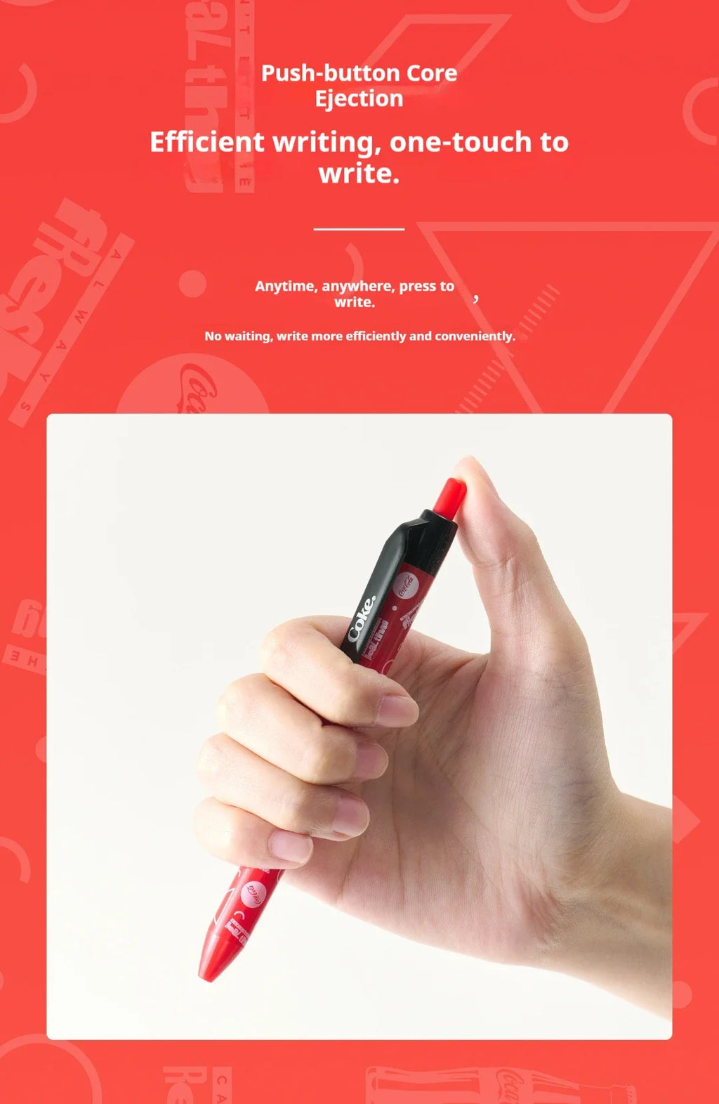 CowLost | product_id-kaco-coca-cola-happy-bubbles-0-5mm-quick-dry-gel-pen-smooth-writing-collectible |13