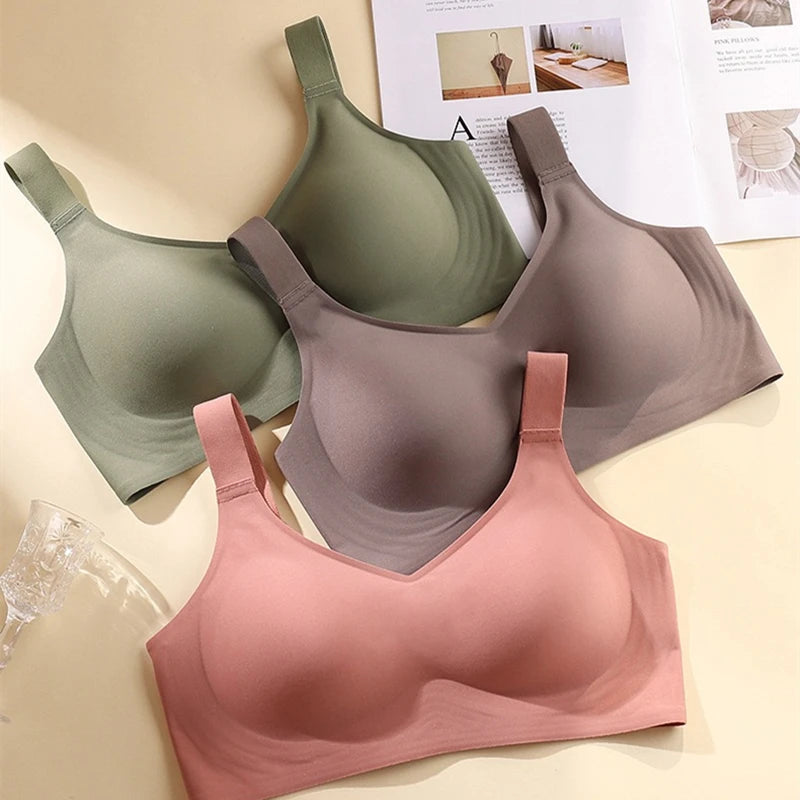 CowLost | product_id-large-seamless-wire-free-sports-bra-for-women-with-small-breasts-soft-support-breast-reduction-yoga-vest |2