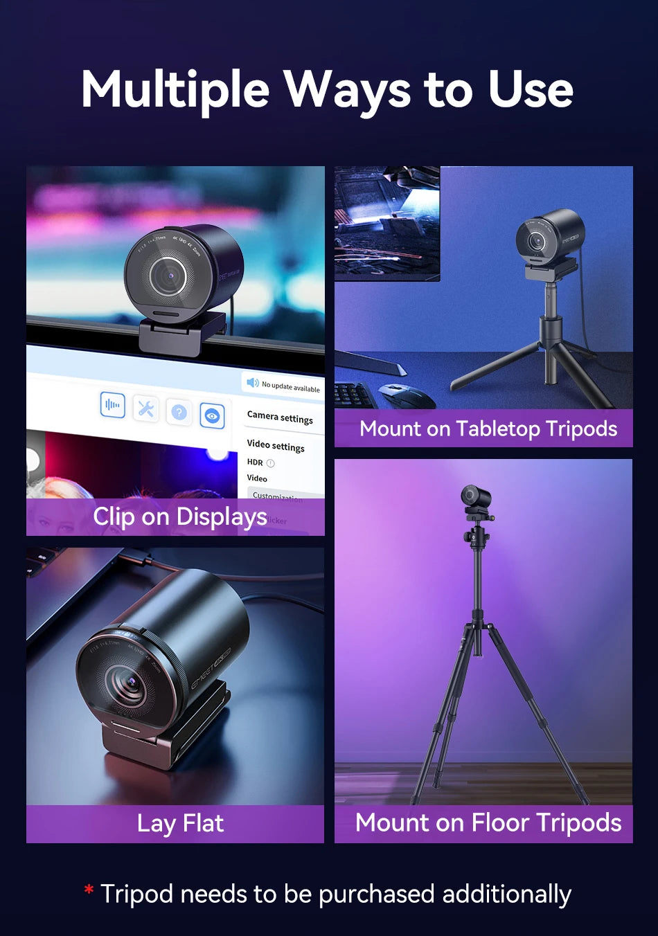 CowLost | 4k-webcam-uhd-web-camera-hdr-streaming-usb-camera-with-sony-sensor |29