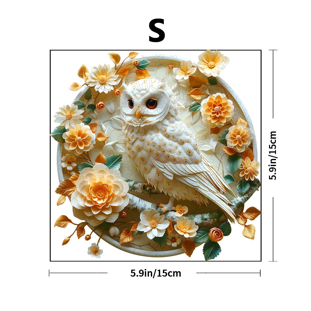 CowLost | product_id-wise-owl-wooden-jigsaw-puzzle-advanced-challenge-for-adults-family-gifts |8