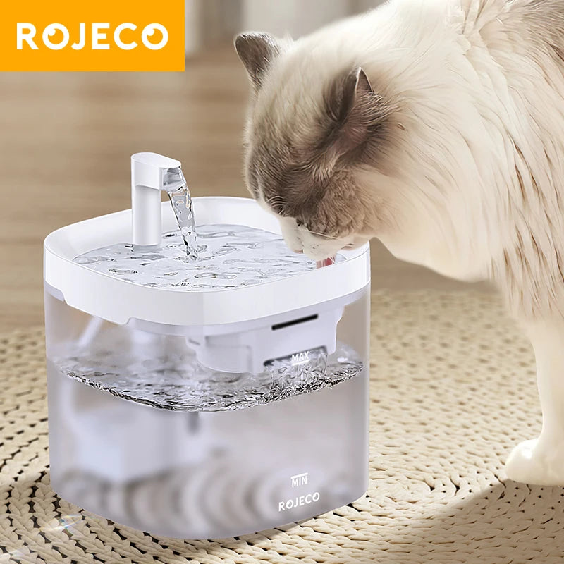 CowLost | cat-food-rojeco-1-5l-automatic-cat-and-dog-water-fountain-with-filter-pump |1