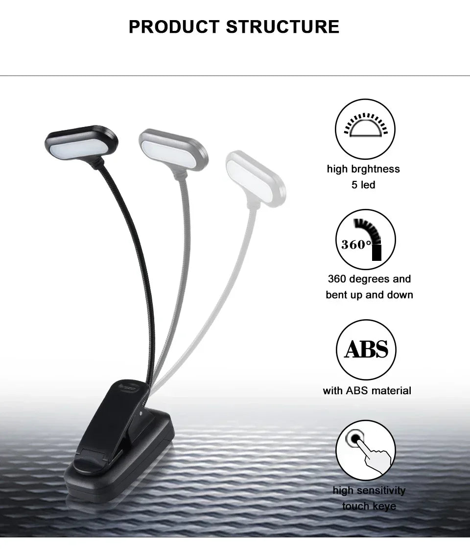 CowLost | product_id-battery-powered-mini-led-book-light-with-flexible-clip-and-eye-protection |10
