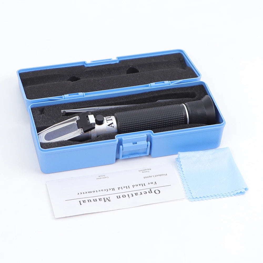 ATC Handheld Animal Serum Protein Refractometer 1.000-1.060RI for Cat Dog Urine Specific Gravity