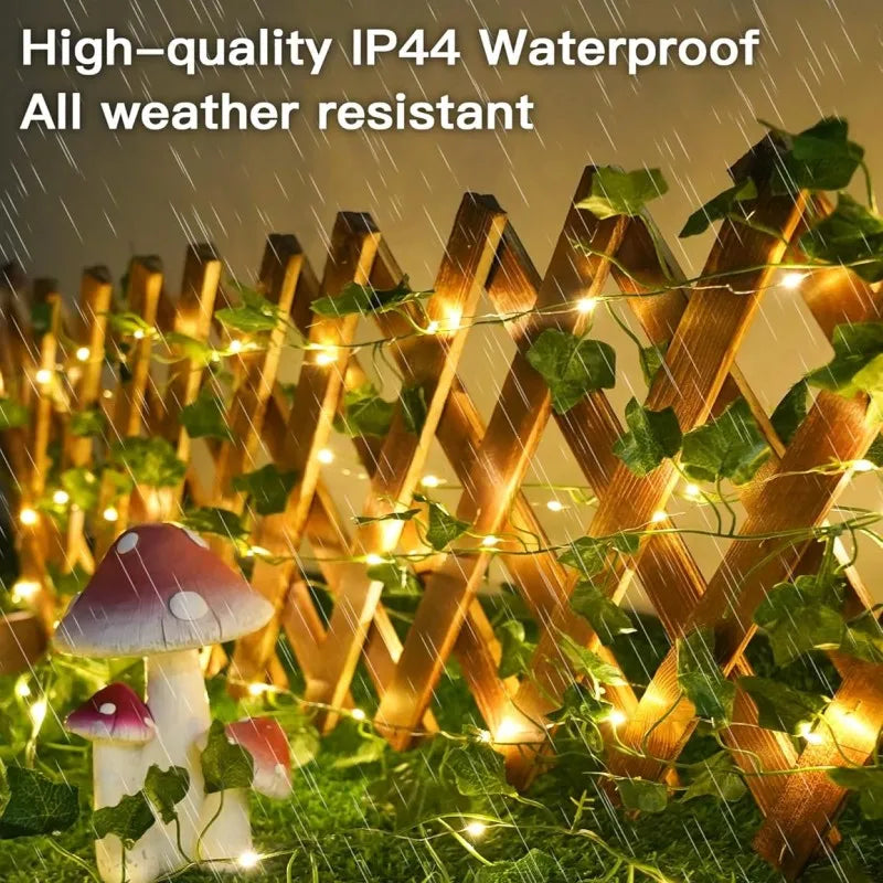 CowLost | product_id-ieeyeey-solar-led-waterproof-ivy-vine-string-lights-with-8-modes-for-outdoor-garden-wedding-christmas |2