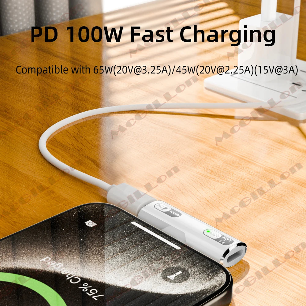 CowLost | product_id-2-in-1-usb-c-to-type-c-headphone-100w-pd-charging-adapter-for-iphone-ipad-hifi-audio |3