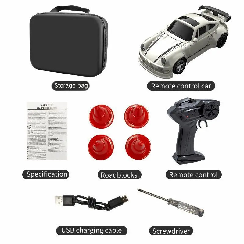 CowLost | fencing-barriers-teranty-kf20-1-64-four-wheel-drift-rc-racing-car-remote-control-toy |33