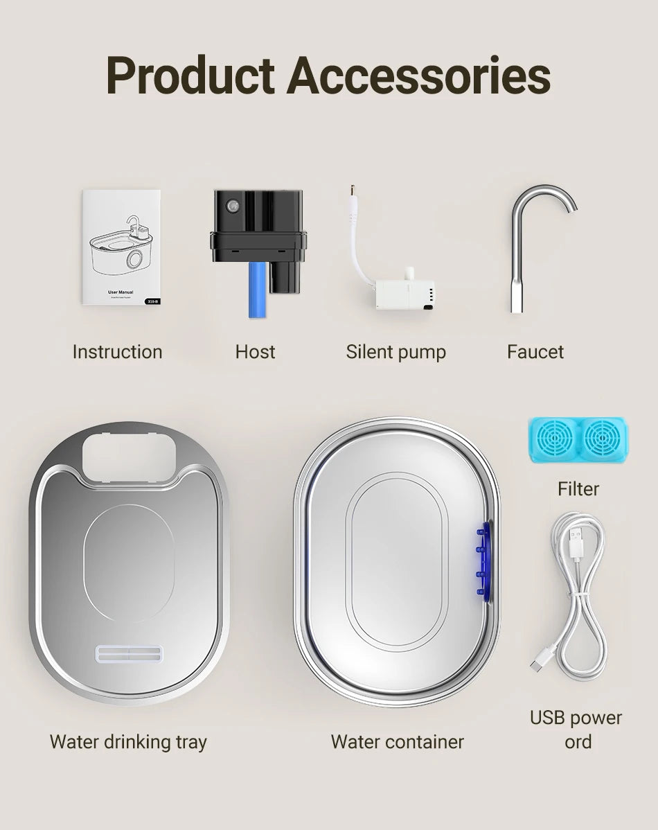 CowLost | cat-food-rojeco-stainless-steel-automatic-cat-water-fountain |25