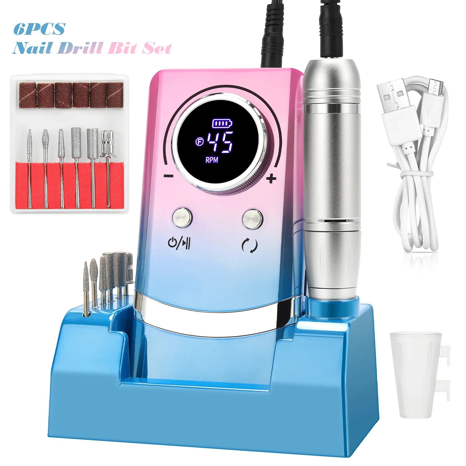 CowLost | professional-45000rpm-electric-portable-nail-drill-machine-rechargeable |17