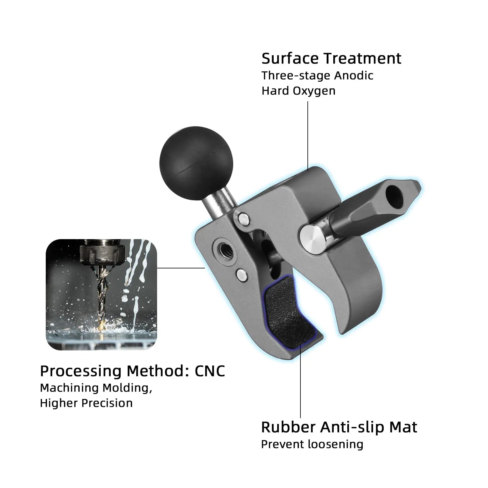 CowLost | product_id-fanaue-handlebar-clamp-mount-base-phone-holder-for-motorbike-bicycle-atv-utv-ram-mounts |3