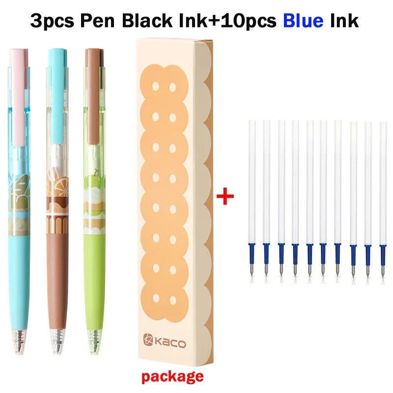 CowLost | product_id-kaco-3-pack-afternoon-tea-gel-pens-0-5mm-retractable-quick-dry-smudge-proof-ink |23