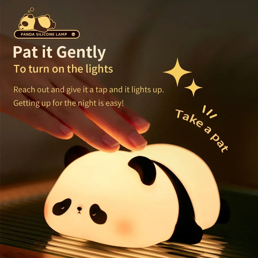 CowLost | product_id-rechargeable-panda-silicone-led-night-light-with-timer-for-kids-bedroom-gift |6