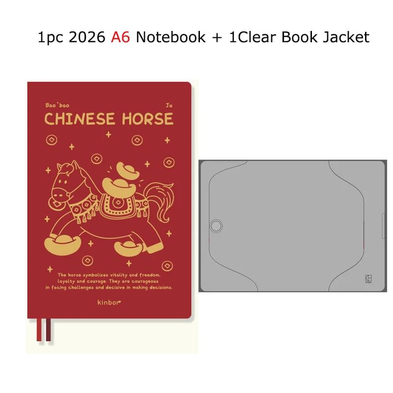 CowLost | product_id-kinbor-2026-year-of-the-horse-planner-a5-a6-daily-page-a-day-organizer-with-to-do-list-52g-tomoe-river-paper |24