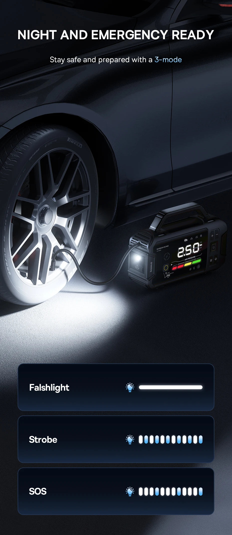 CowLost | baseus-vj1-3000a-car-jump-starter-4-in-1-air-compressor-21600mah-power-bank |14