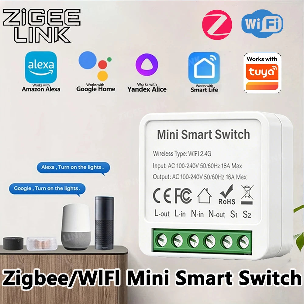 CowLost | automation-control-modules-product_id-zigbee-wifi-smart-switch-module-16a-20a-mini-relay-for-tuya-alexa-google-home-automation |1