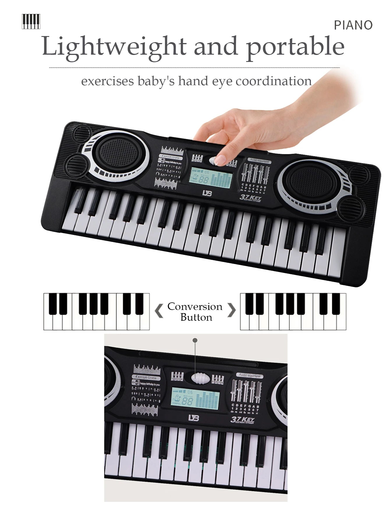 CowLost | product_id-electronic-37-key-portable-piano-toy-for-kids-educational-keyboard-batteries-not-included |12