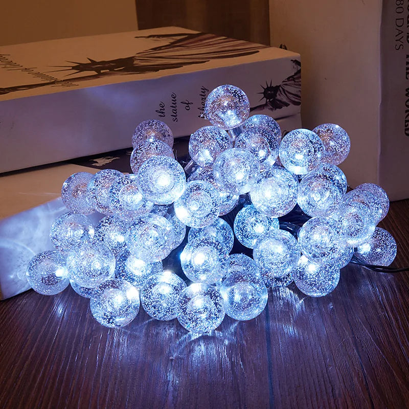 CowLost | product_id-solar-crystal-globe-100-led-solar-string-lights-for-outdoor-garden-party-decor |14