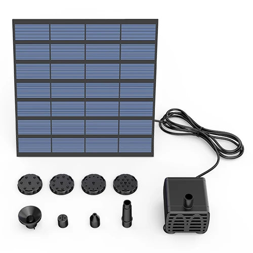 CowLost | product_id-2-5w-solar-water-pump-fountain-with-6-nozzles-and-4ft-pipe-for-garden-pond-bird-bath |7