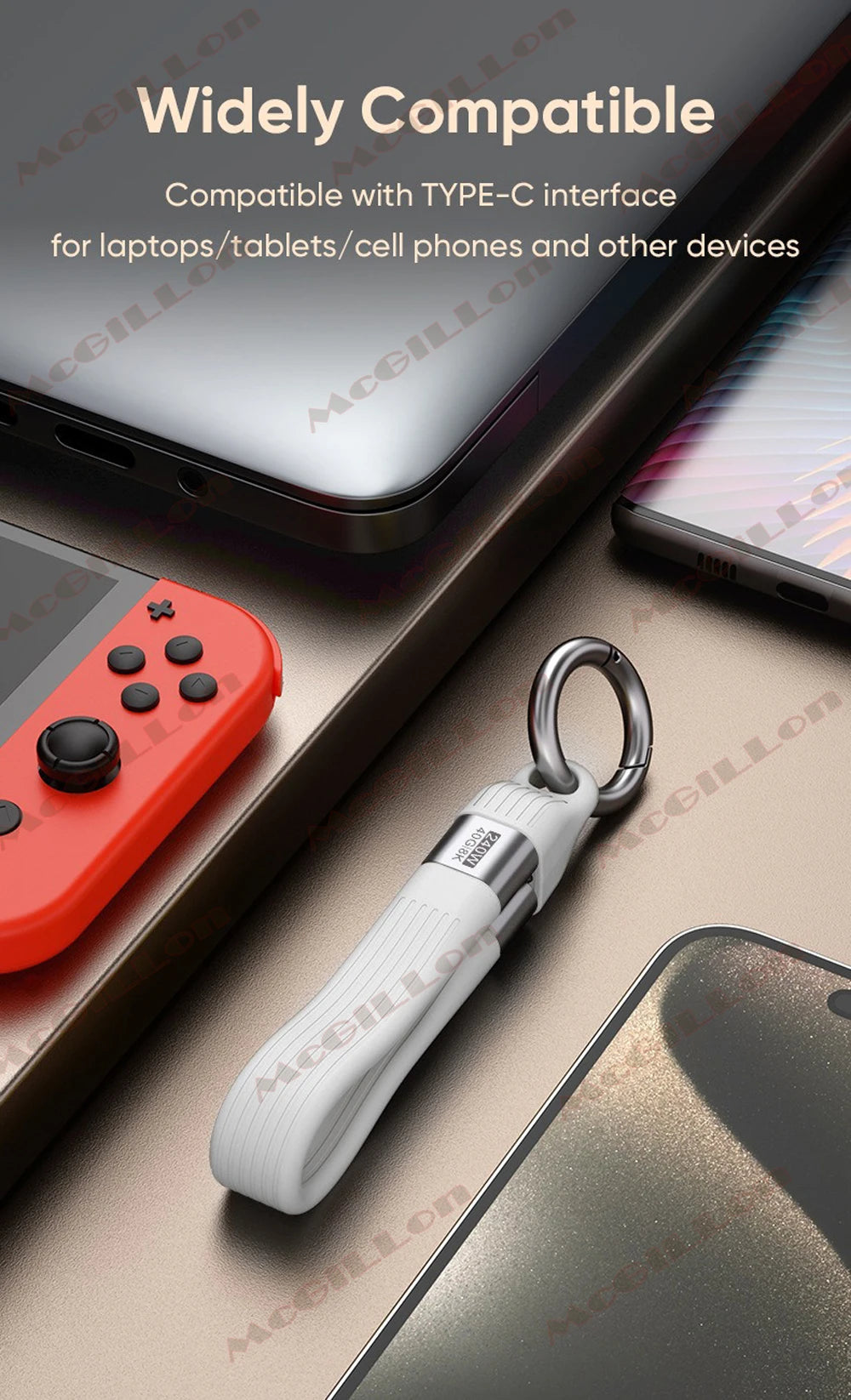 CowLost | product_id-pd-240w-usb4-type-c-40gbps-keychain-cable-pd3-1-5a-8k-60hz-usb-c-to-usb-c-for-laptop-macbook-iphone-tv |17